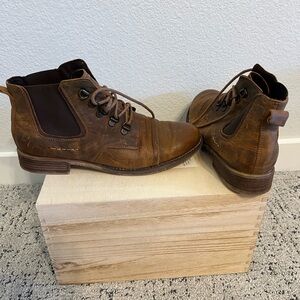 Josef Seibel Brown Leather Boots